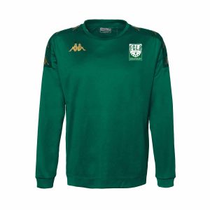 SWEATSHIRT GAVERNO ENFANT & ADULTE VERT & NOIR  KAPPA