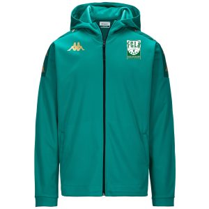 VESTE GREVOLO ADULTE VERT & NOIR KAPPA