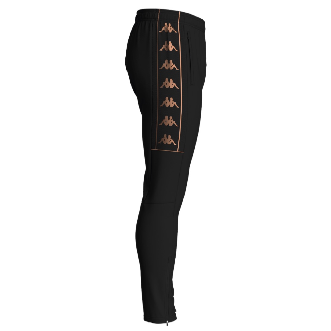 PANTALON MESTON ENFANT & ADULTE NOIR KAPPA – Image 2