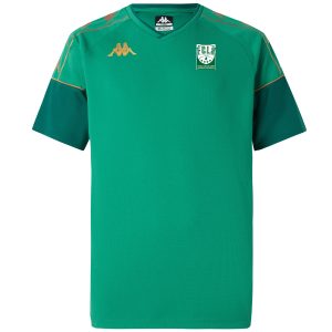 MAILLOT MIANTO ENFANT& ADULTE VERT & NOIR & BLANC KAPPA